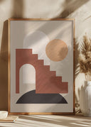 Geometric composition 4 Poster