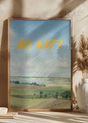 No Wifi Poster