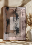 Abstract Brush Strokes 17y Poster