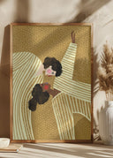 Two Line Women Poster