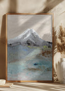 Calm mountainscape Poster