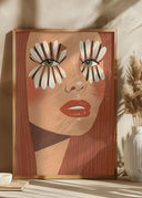 Flower Eyes Poster