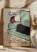 Let me lay here Poster