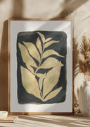 Foliage noir N.2 Poster