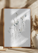 COLORED BY THE SKY digital watercolor painting Poster