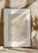 Grid Dark Oker Poster