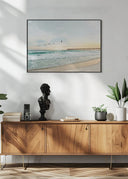 Birds a Jetty Poster
