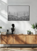 Western Cactus Poster