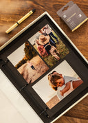 KAILA OH HAPPY DAY Creme - Coffee Table Photo Album (60 Black Pages)
