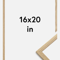 Frame Trendy Oak 16x20 inches