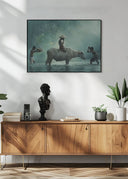 Water Buffalo Poster