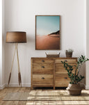 A Walk By The Beach Poster