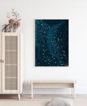 Abstract Blue Poster II