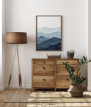 Abstract Blue Poster I
