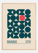 Bauhaus Mavi Kureler Poster