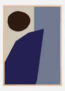 Color Blocks Blue Poster