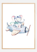 Elephant flies Poster