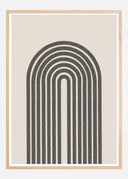 Flow Shapes No13 Poster