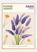 Flower Market - Paris Poster I
