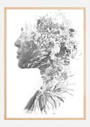Flower lady Poster II