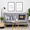 Patent drawing - Cadillac I Poster