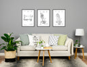 Patent drawing - Sewing machine I Poster