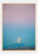 Moon In The Mountains Poster