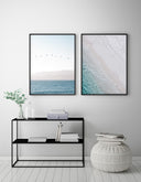 Pastel Blue Sea Poster
