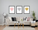 Diamond - Gold Poster