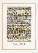 Paul Klee - Cooling in a hot zone garden 1924 Poster