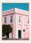 Pink Building Poster