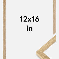 Frame Selection Oak 12x16 inches