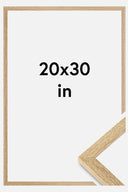 Frame Selection Oak 20x30 inches