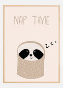 Sloth nursery Poster