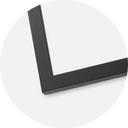 Black Picture Frame 70x100 cm