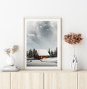 Winter Cabin Poster