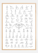Yoga Black and White l Poster