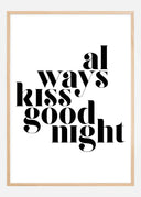 Always Kiss Good Night Poster
