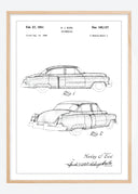 Patent drawing - Cadillac I Poster