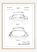 Patent drawing - Cadillac II Poster