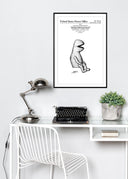 Patent drawing - The Muppets - Kermit I Poster