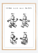 Patent drawing - Lego II Poster