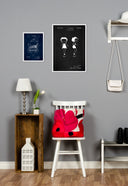 Patent drawing - Betty Boop - Black Poster