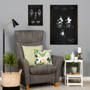 Patent drawing - Disney - Mickey Mouse - Black Poster