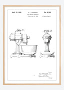 Patent drawing - Mixer II Poster