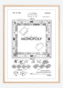 Patent drawing - Monopoly I Poster