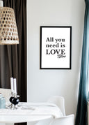 Love and coffee Poster