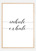 Inhale - Exhale Poster