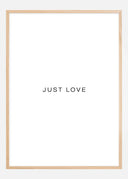 Just Love Poster