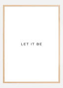 Let it be Poster